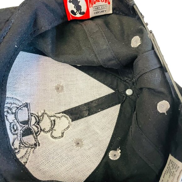 Vintage Disney Mickey Inc. Goofy Embroidered Baseball Cap One Size 9" Cotton 100 - Picture 5 of 9